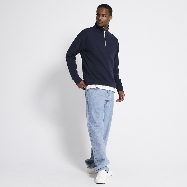Halb-zip-sweatshirt "Frank"